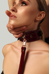 Collar with Leash "Patent"