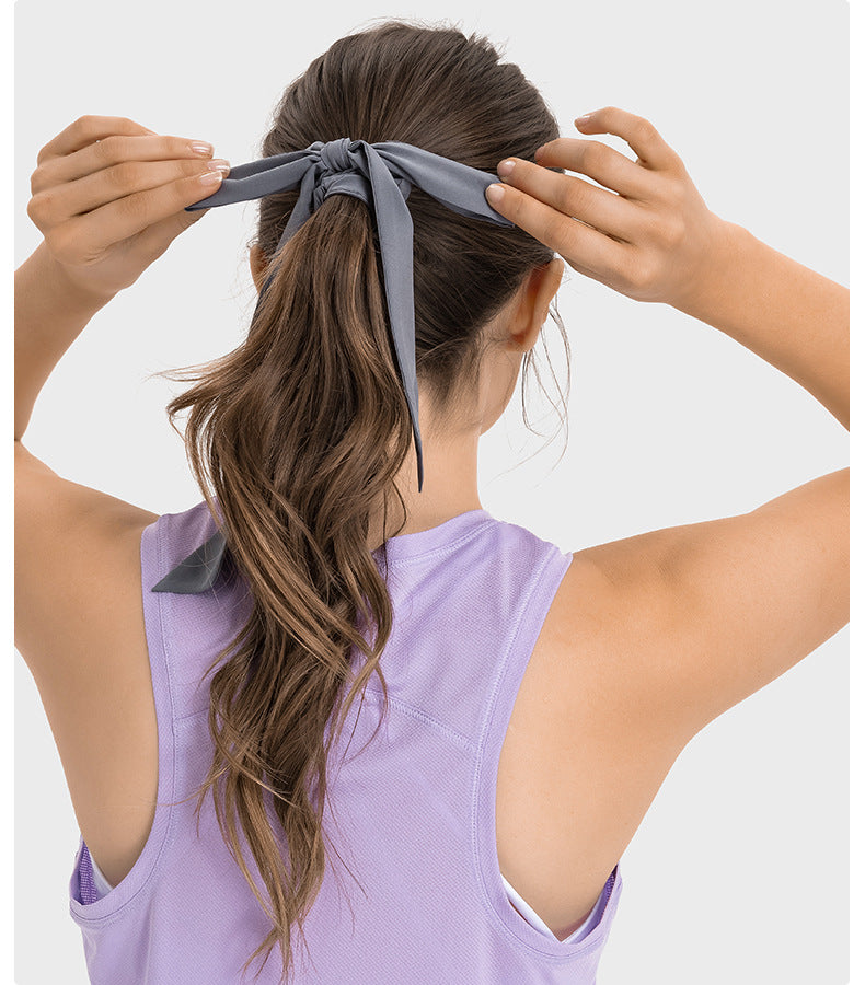 Adjustable Tie-Up Headband